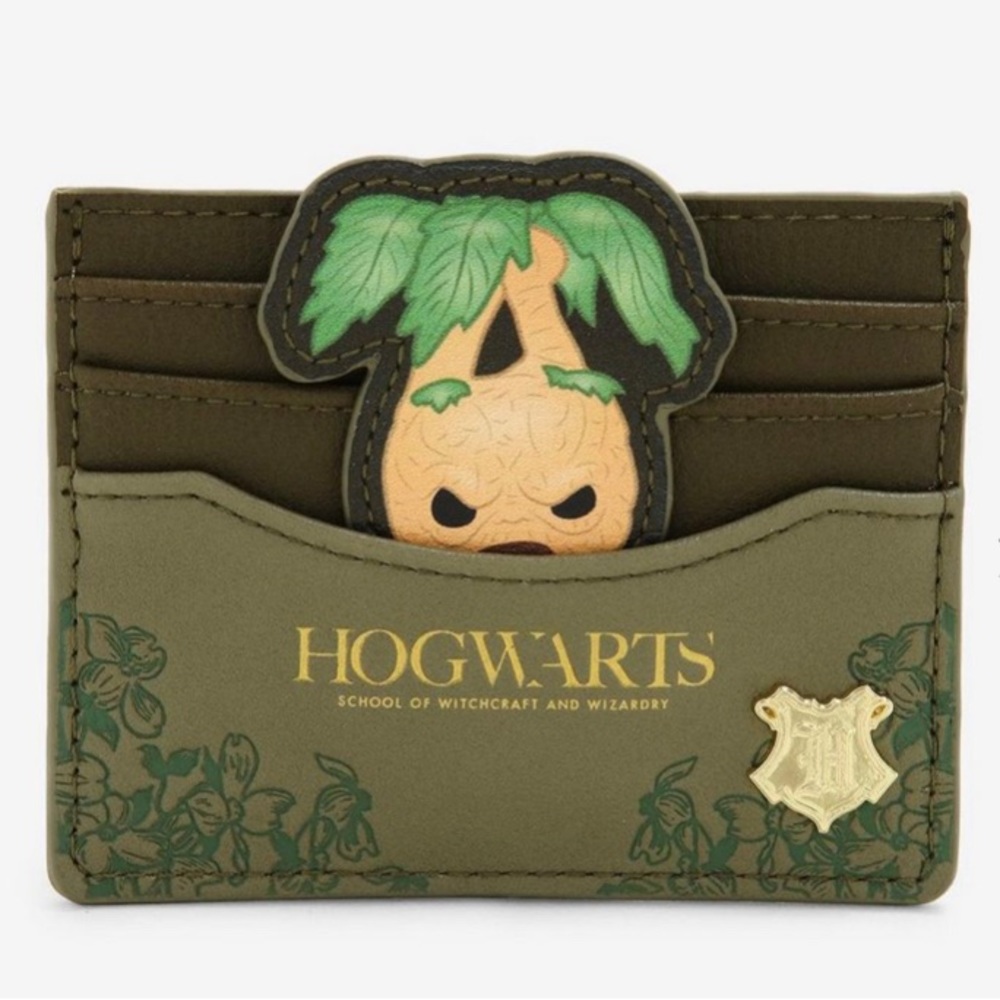 Loungefly Harry Potter Mandrake Cardholder - BoxLunch Exclusive